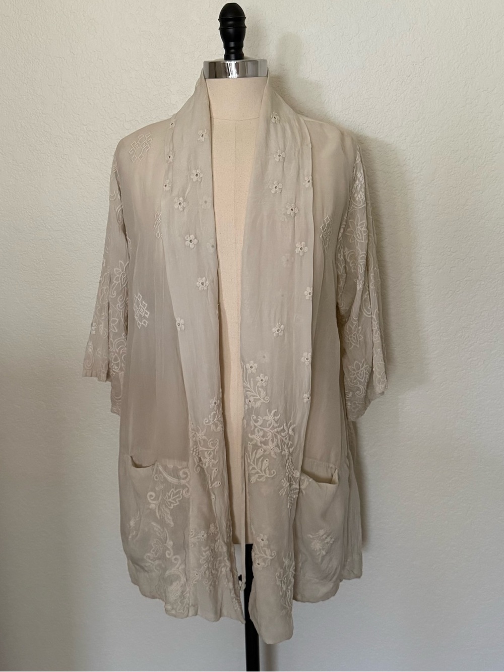 Johnny Was Medium Cardi/Kimono Top